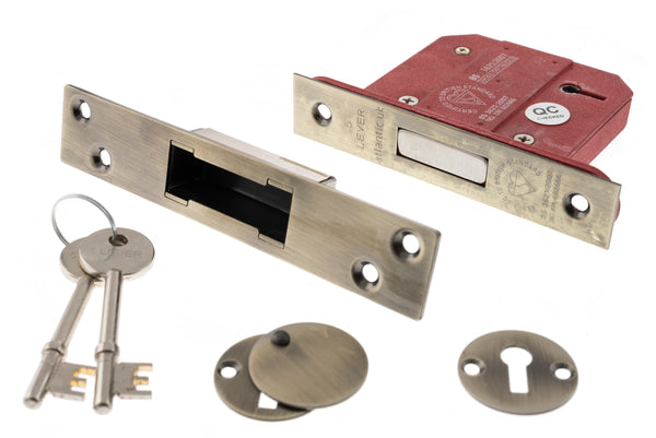 Atlantic 5 Lever Key Deadlock British Standard