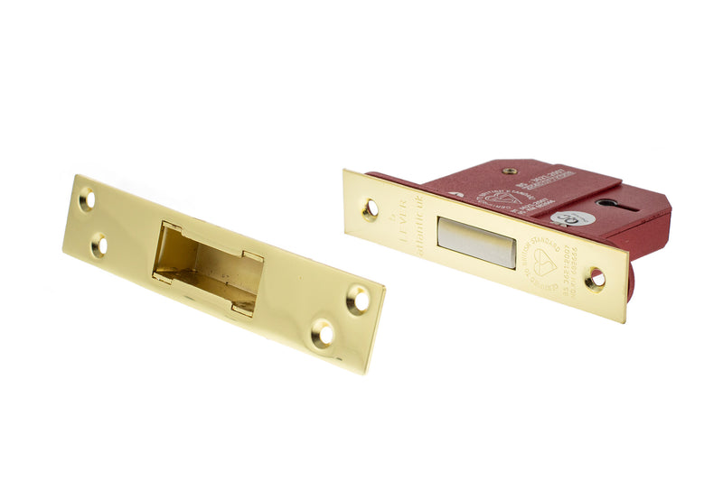 Atlantic 5 Lever Key Deadlock British Standard 3"