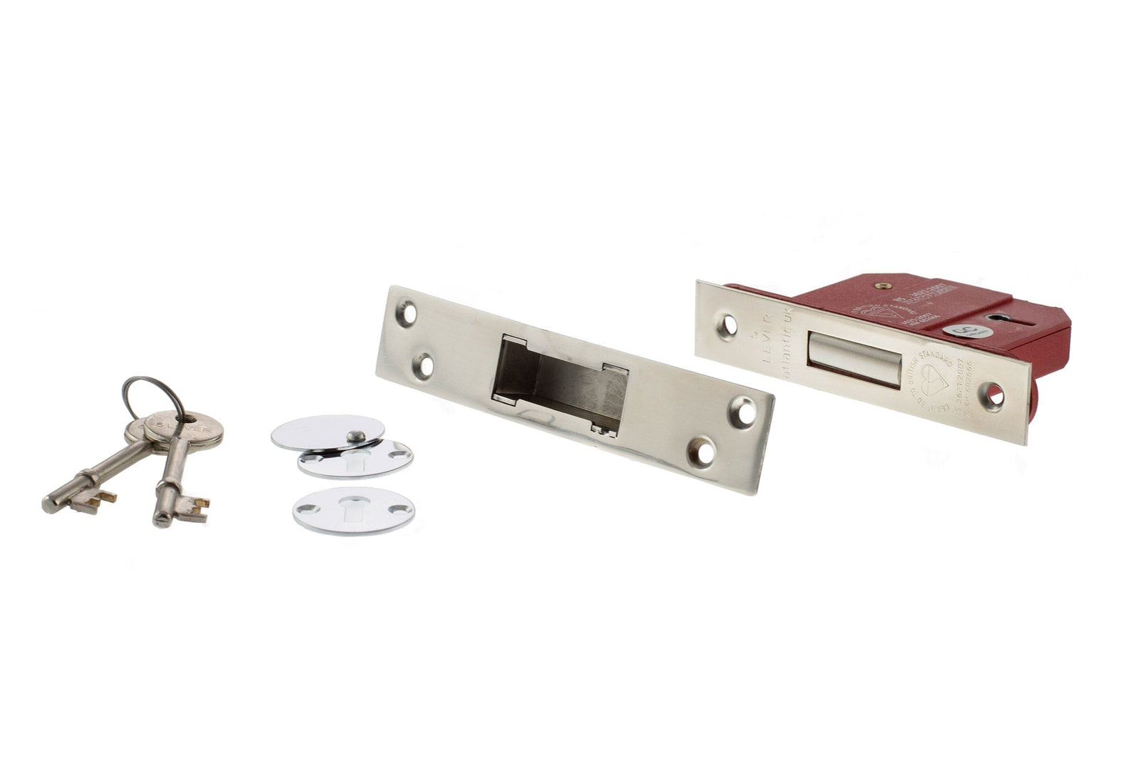 Atlantic 5 Lever Key Deadlock British Standard 3" Deadlock Atlantic 