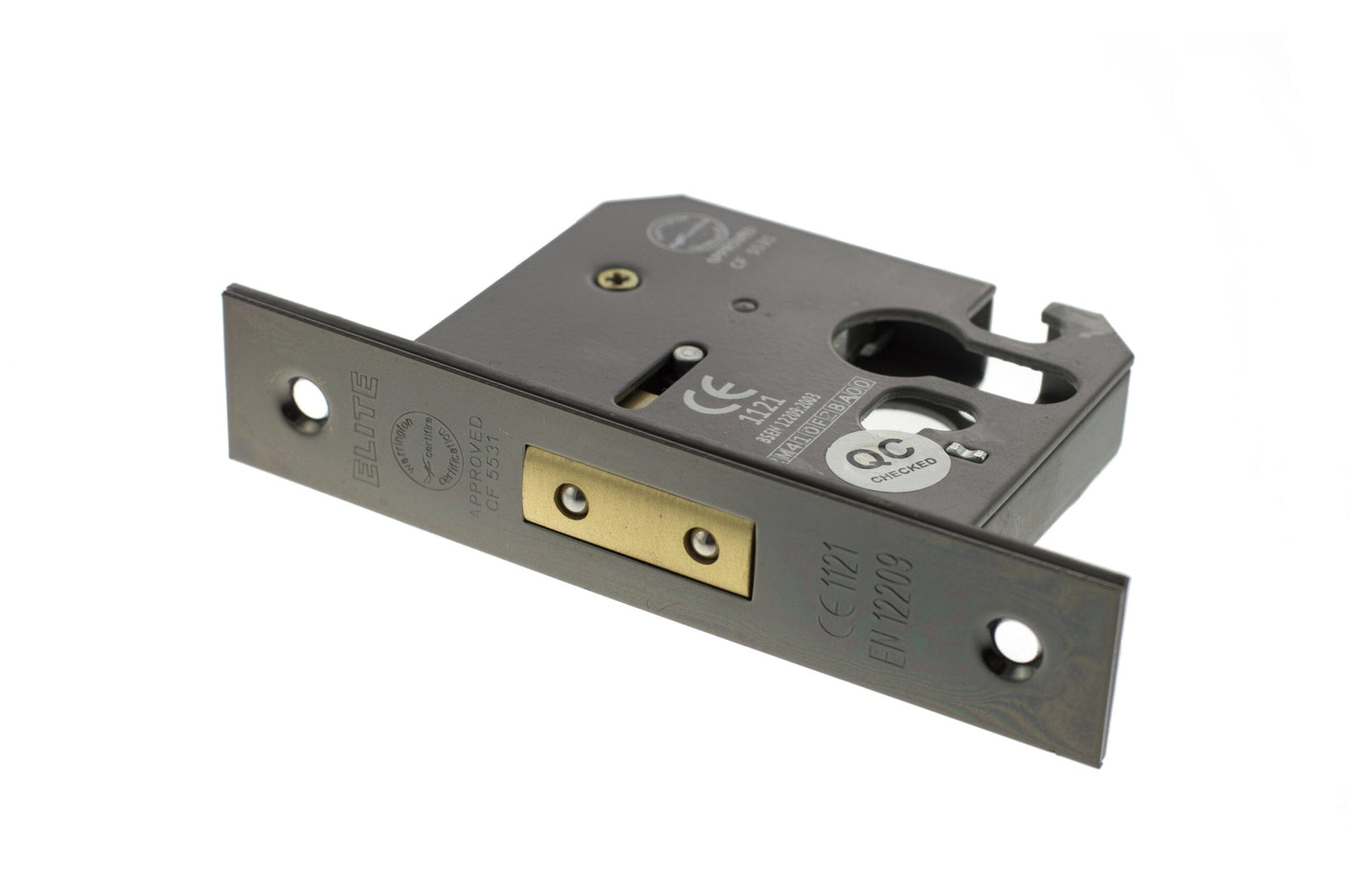 Atlantic Euro Deadlock 2.5" Deadlock Atlantic 2.5" Black Nickel 