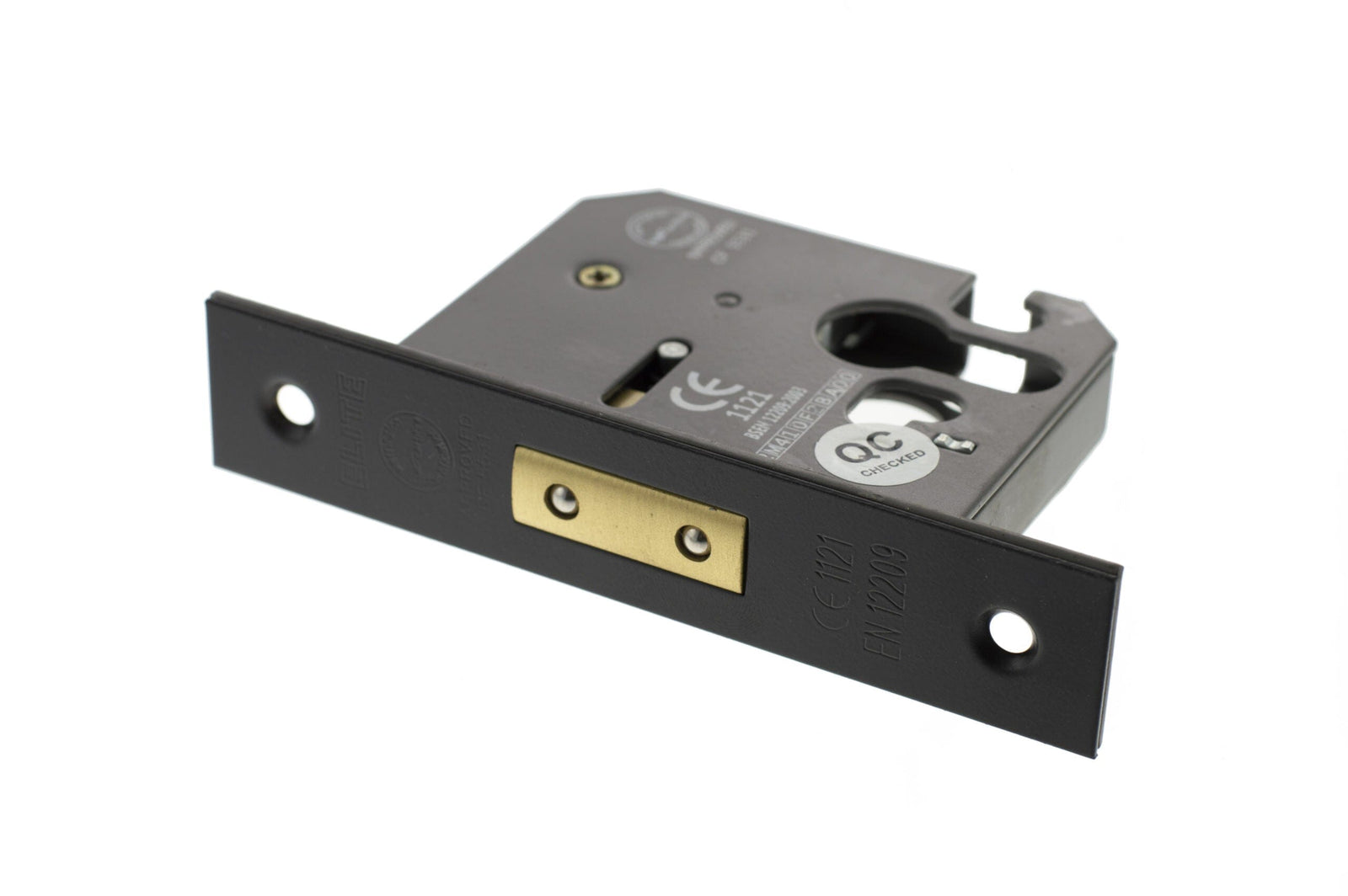 Atlantic Euro Deadlock 2.5" Deadlock Atlantic 2.5" Matt Black 