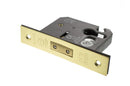 Atlantic Euro Deadlock 2.5" Deadlock Atlantic 2.5" Satin Brass 