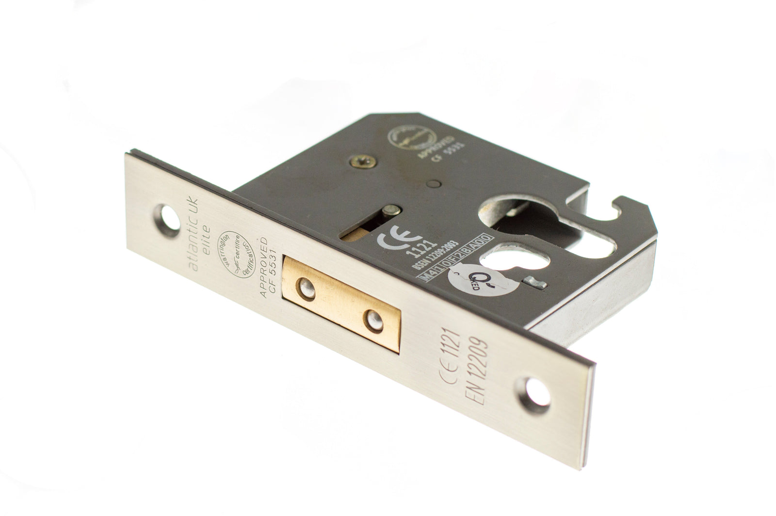 Atlantic Euro Deadlock 3" Deadlock Atlantic 3" Matt Gun Metal 