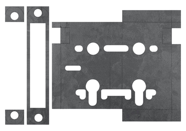 Atlantic Bathroom Lock Intumescent Lock Kit FD60 1mm Intumescent Lock Kit Atlantic 