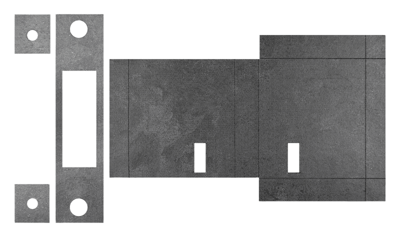 Atlantic Deadlock 3LK Intumescent Lock Kit FD30