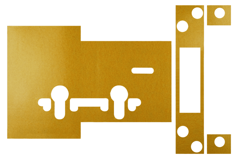 Atlantic Deadlock Euro & 5LK Intumescent Lock Kit FD30