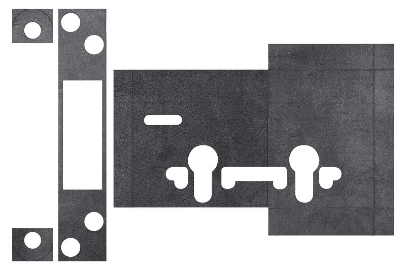 Atlantic Deadlock Euro & 5LK Intumescent Lock Kit FD30