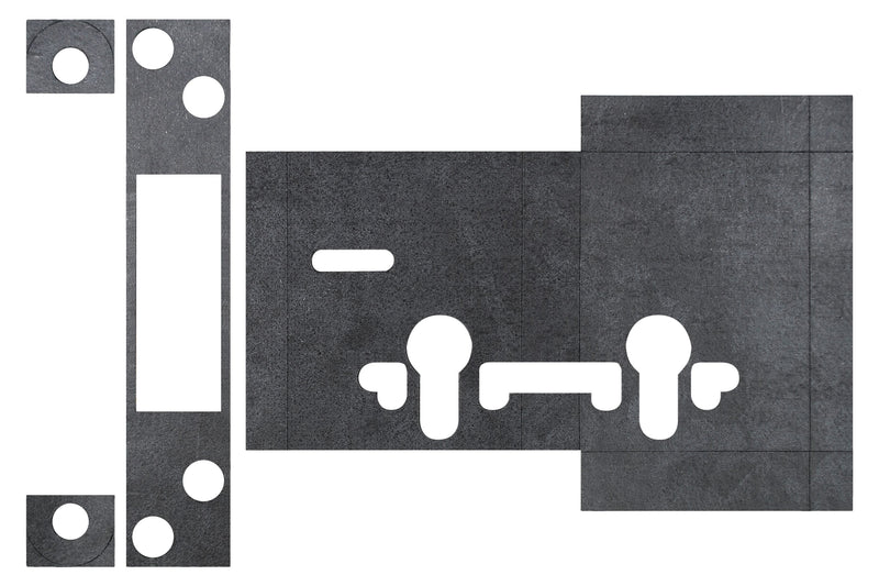 Atlantic Deadlock Euro & 5LK Intumescent Lock Kit FD60 1mm Intumescent Lock Kit Atlantic 