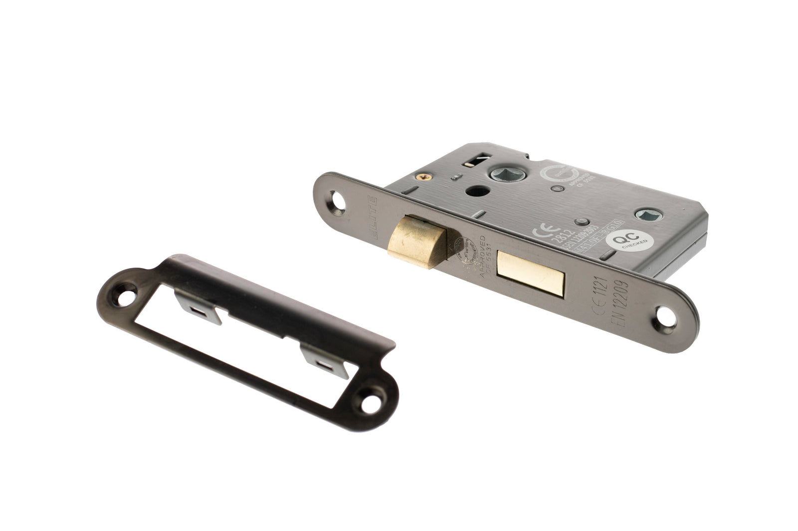 Atlantic Radius Corner Bathroom Lock