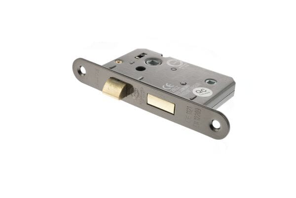 Atlantic Radius Corner Bathroom Lock