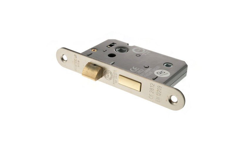 Atlantic Radius Corner Bathroom Lock 2.5"