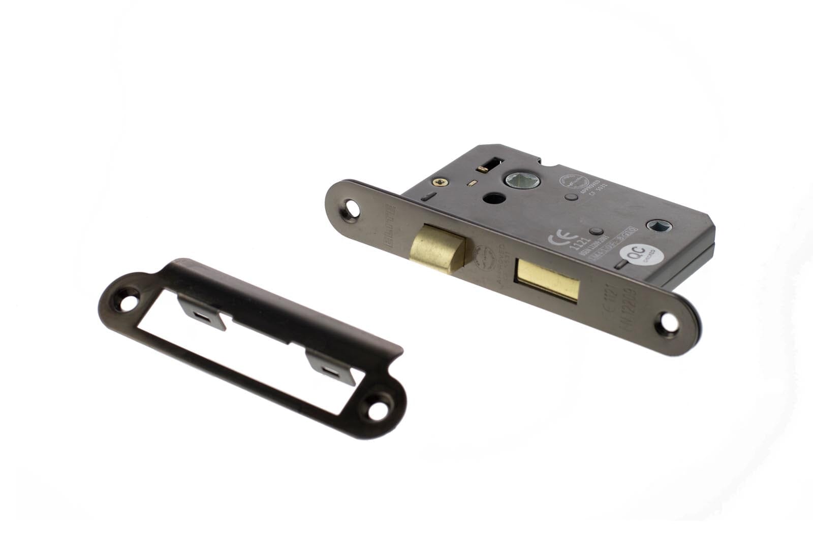 Atlantic Radius Corner Bathroom Lock 2.5" Bathroom Lock Atlantic 