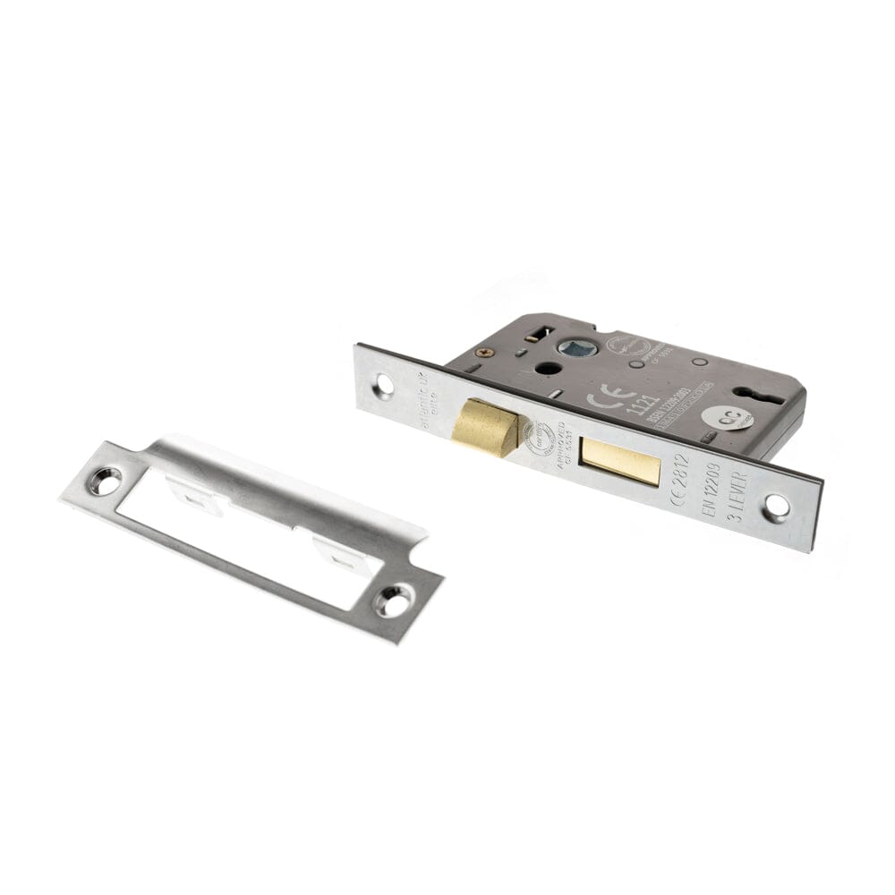 Atlantic 3 Lever Key Sashlock 2.5" Sashlock Atlantic 