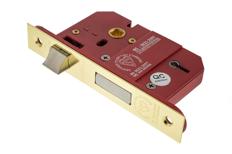 Atlantic 5 Lever Key Sashlock British Standard 3"