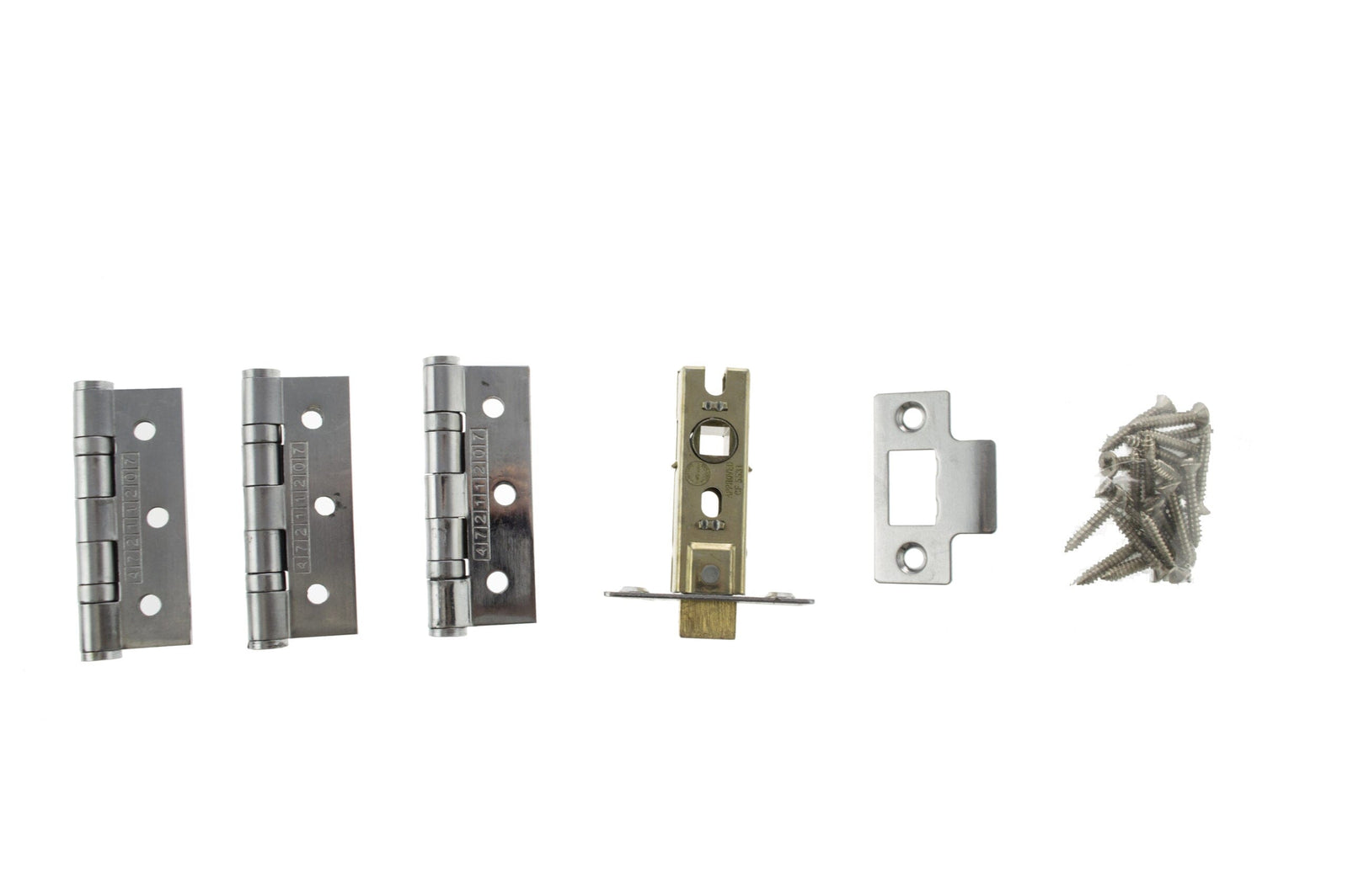 Atlantic Latch Pack 2.5" (Latch x1) + 3"x2" (Hinge x3) Tubular Latch Atlantic 