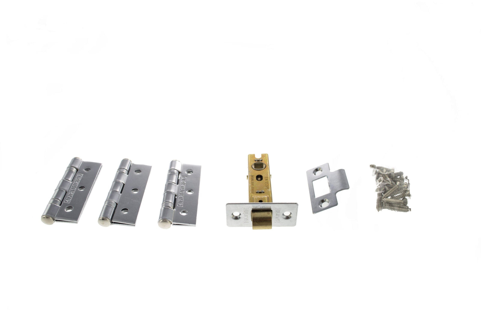 Atlantic Latch Pack 3" (Latch x1) + 3"x2" (Hinge x3) Tubular Latch Atlantic 3" (Latch x1) + 3"x2" (Hinge x3) Polished Chrome 