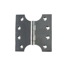 Atlantic (Solid Brass) Parliament Hinges 4" x 2" x 4mm Hinges Atlantic 4" x 2" x 4mm Pair Polished Chrome