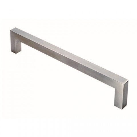 Atlantic Mitred Pull Handle Bolt Through 450mm x 19mm Pull Handle Atlantic 450mm x 19mm Satin Stainless Steel 