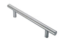 Atlantic T Bar Pull Handle Bolt Through 450mm x 32mm Pull Handle Atlantic 450mm x 32mm Satin Stainless Steel 