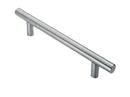 Atlantic T Bar Pull Handle Bolt Through 600mm x 32mm Pull Handle Atlantic 600mm x 32mm Satin Stainless Steel 