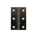 Atlantic Washered Hinges 3" x 2" x 2.2mm Hinges Atlantic 3" x 2" x 2.2mm Pair Black Nickel
