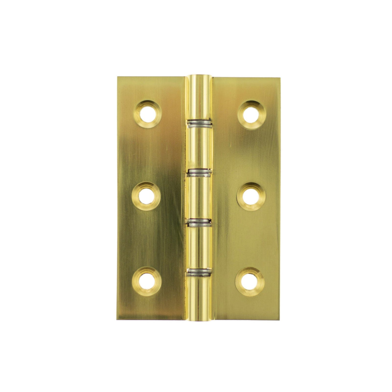 Atlantic Washered Hinges 3" x 2" x 2.2mm Hinges Atlantic 3" x 2" x 2.2mm Pair Polished Brass