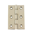 Atlantic Washered Hinges 3" x 2" x 2.2mm Hinges Atlantic 3" x 2" x 2.2mm Pair Polished Nickel