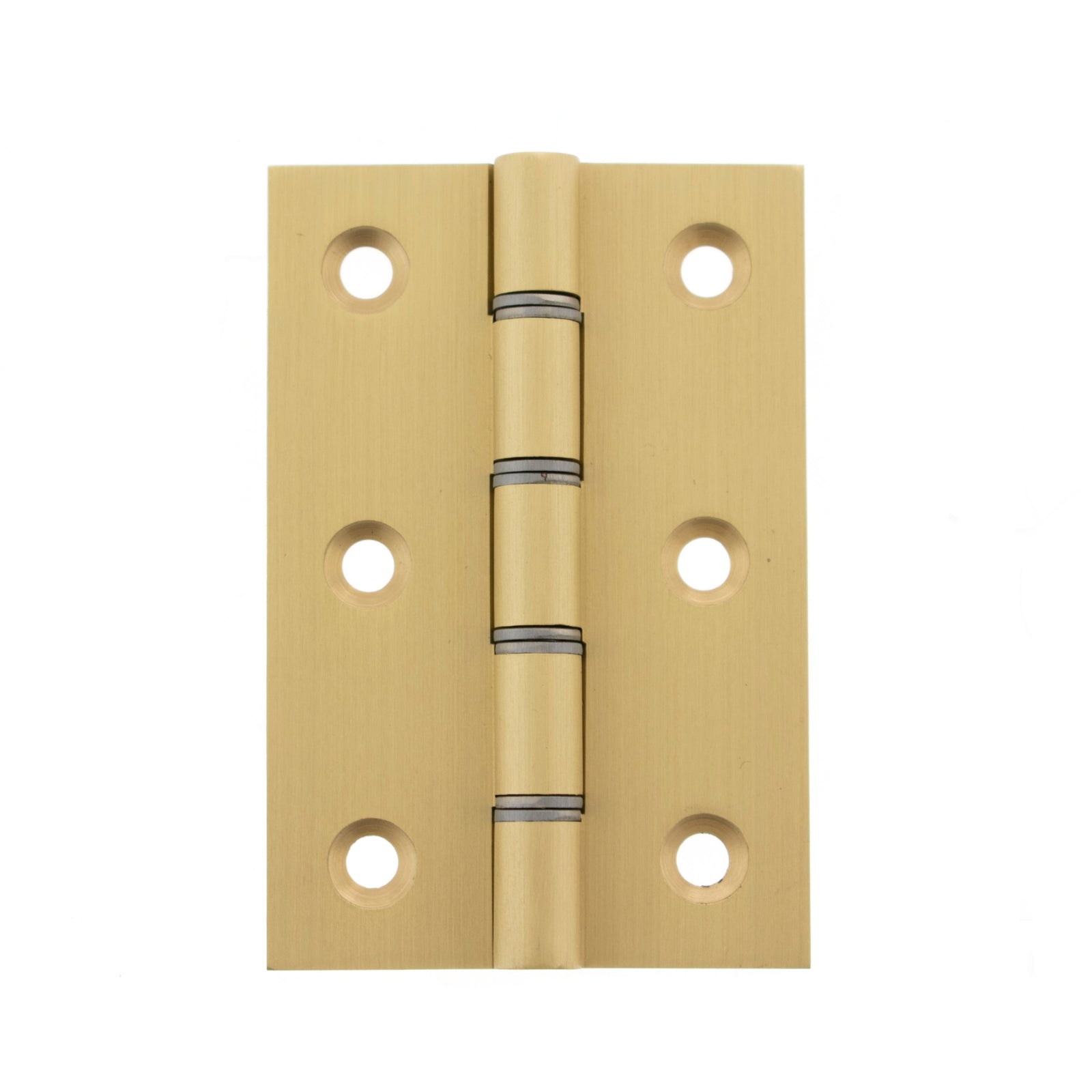 Atlantic Washered Hinges 3" x 2" x 2.2mm Hinges Atlantic 3" x 2" x 2.2mm Pair Satin Brass