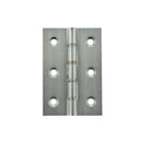 Atlantic Washered Hinges 3" x 2" x 2.2mm Hinges Atlantic 3" x 2" x 2.2mm Pair Satin Chrome