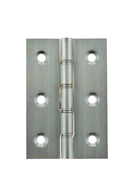 Atlantic Washered Hinges 3" x 2" x 2.2mm Hinges Atlantic 3" x 2" x 2.2mm Pair Satin Chrome