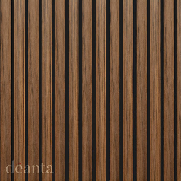 Immerse Acoustic Wall Panelling Walnut