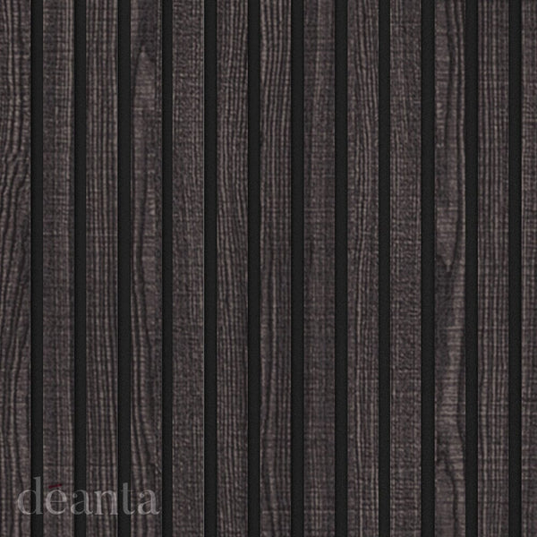 Immerse Acoustic Wall Panelling Dark Grey Ash