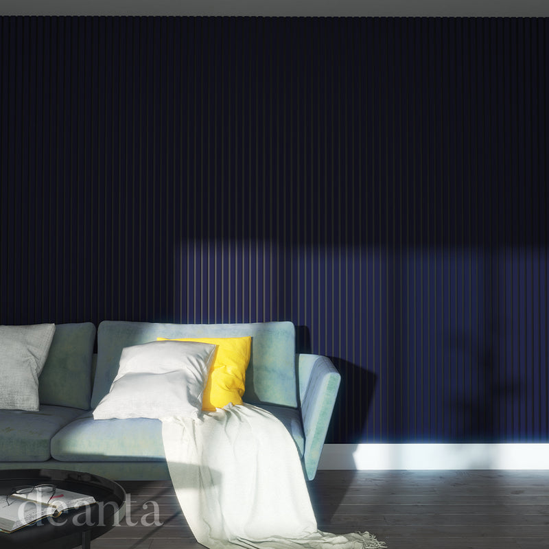 Immerse Acoustic Wall Panelling Midnight Blue