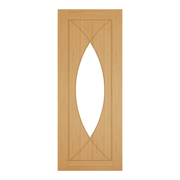 Amalfi Prefinished Oak Glazed Internal Door