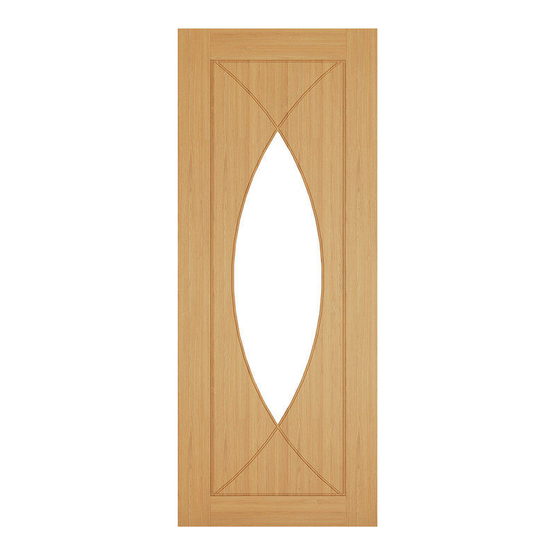 Amalfi Prefinished Oak Glazed Internal Door