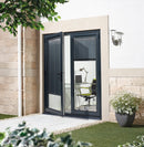 AluVu 6ft External French Door Grey Pre-Finished External Door External Door LPD Doors 