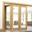 Bifold Frame Oak inc Hardware (Exludes Doors) Door Frame Door Frame Deanta 