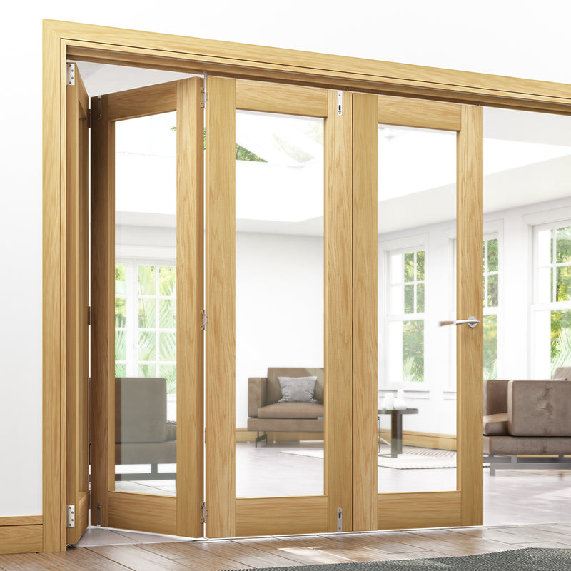 Bifold Frame Oak inc Hardware (Exludes Doors) Door Frame