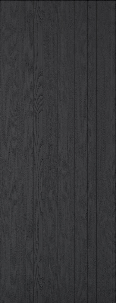 Black Ash Laminate Montreal Pre-Finished Internal Door