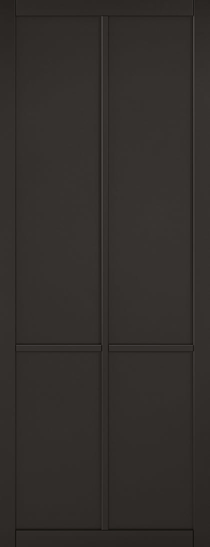 Black Liberty 4 Panel Primed Internal Door Internal Door LPD Doors 