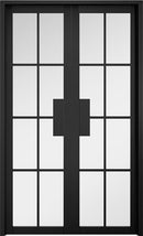 Black Malvern W4 Room Divider Room Divider LPD Doors 