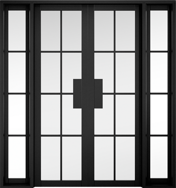 Black Malvern W6 Room Divider