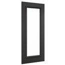 Blenheim Black Prefinished Bevelled Glaze FSC Internal Door Internal Door Deanta 