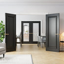 Blenheim Black Prefinished FSC Internal Door Internal Door Deanta 