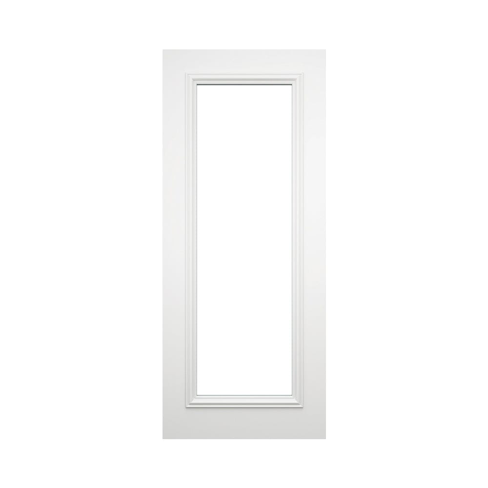 Blenheim White Primed Bevelled Glaze FSC Internal Door Internal Door Deanta 