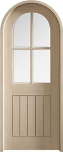 Blonde Oak Curved Pre-Finished Door Frame Door Frame LPD Doors 