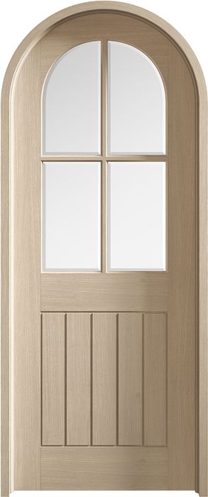 Blonde Oak Curved Pre-Finished Door Frame Door Frame LPD Doors 