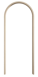 Blonde Oak Curved Pre-Finished Door Frame Door Frame LPD Doors 