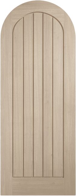 Blonde Oak Mexicano Arched Pre-Finished Internal Door Internal Door LPD Doors 