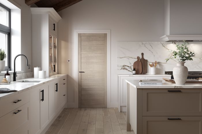 Blonde Oak Soho Solid Pre-Finished Internal Door Internal Door LPD Doors 